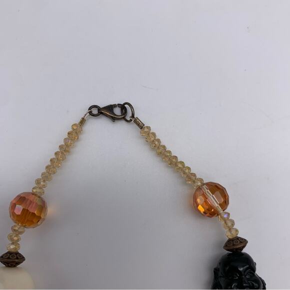 Embrace Imperfection Beaded Colorful Buddha Necklace - Picture 12 of 14